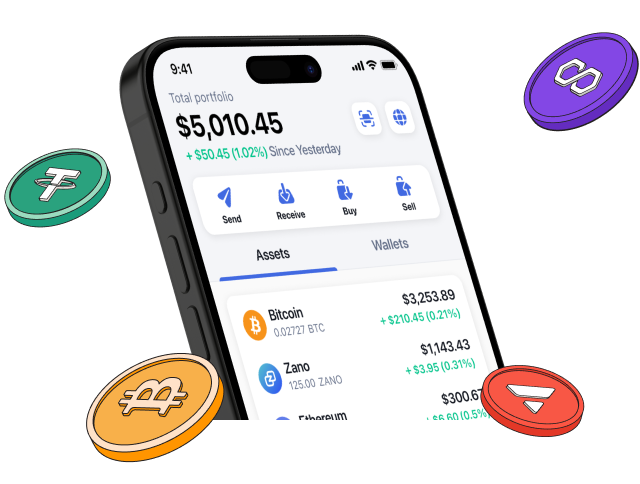 Comienza a invertir de manera segura con el Bitcoin.com Wallet.