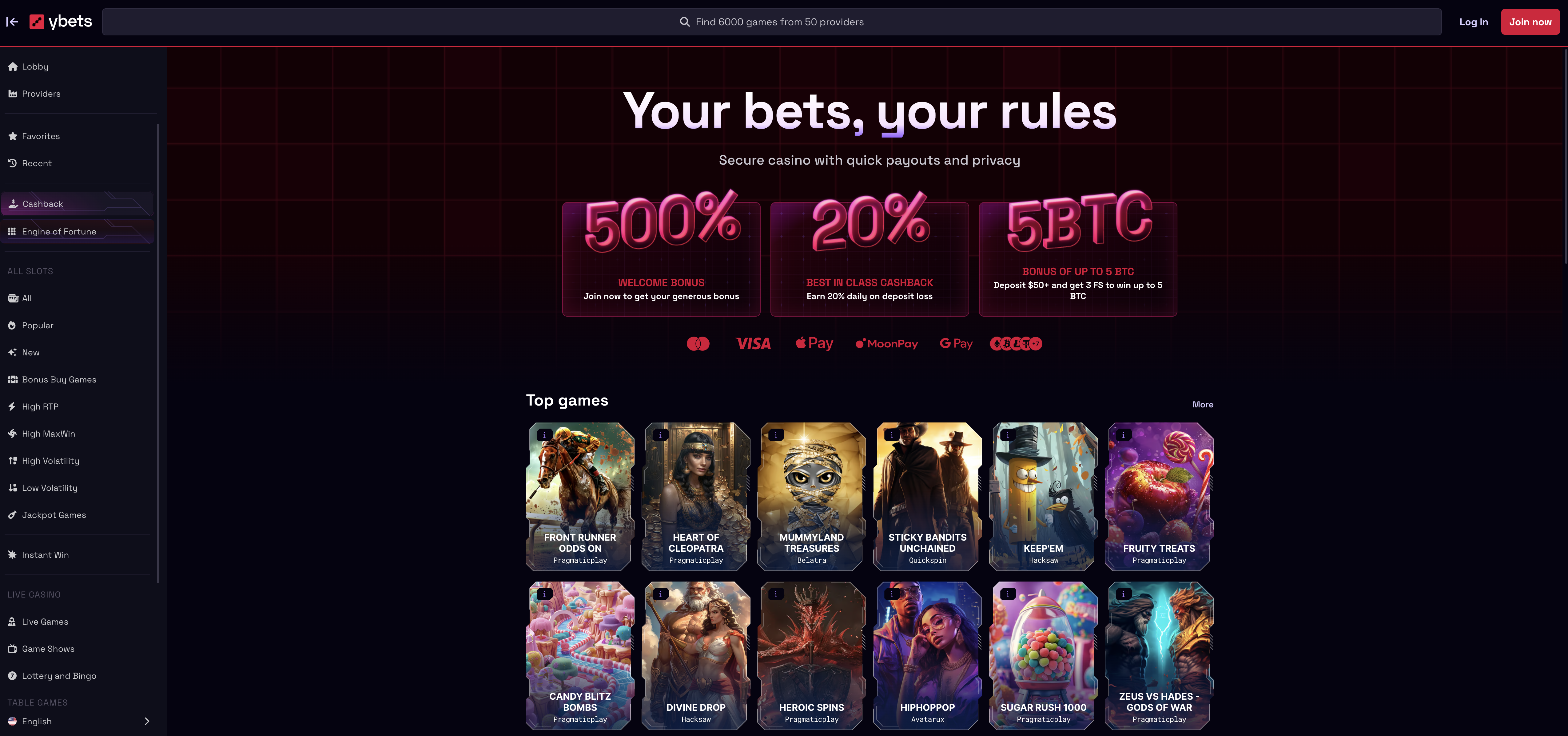 Ybets Casino