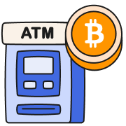 learn more about using bitcoin atm logo